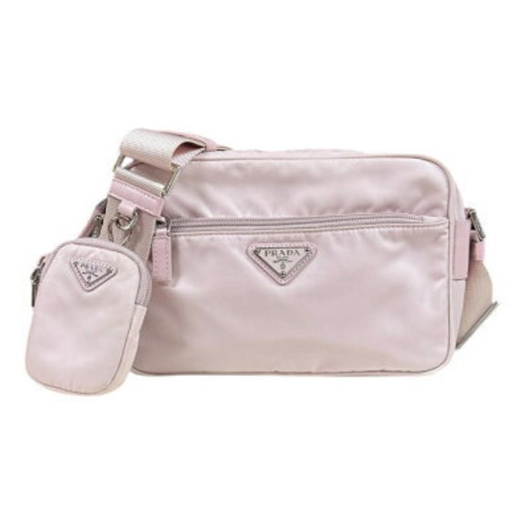 Prada Re Nylon Shoulder Bag Pink - Picture 1 of 9